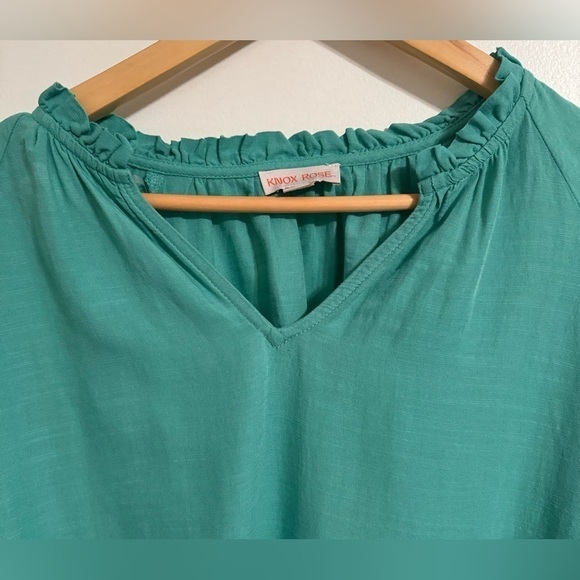 Knox Rose Women’s Ruffle Pullover Knee Length Dress Size XS - Picture 7 of 10